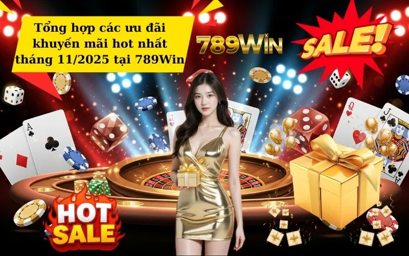 Tổng hợp các ưu đãi khuyến mãi hot nhất tháng 112025 tại 789Win